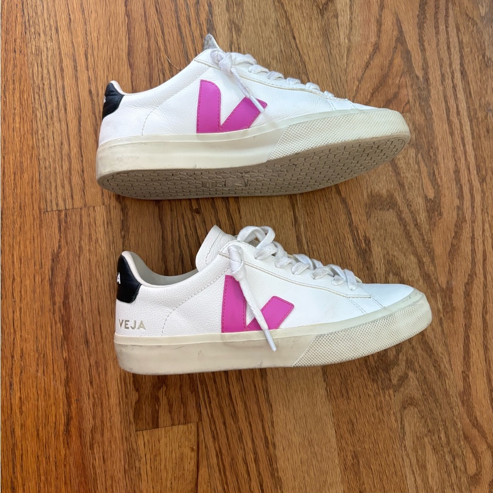 Pink Veja Sneakers